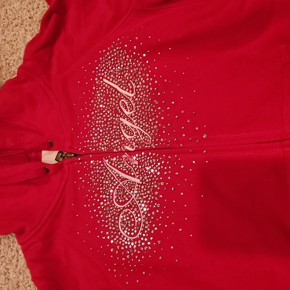 Victoria Secret zip-up hoodie - Picture 3 of 4